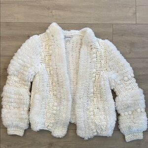 Le Sweater vintage oversized hand knit sweater M